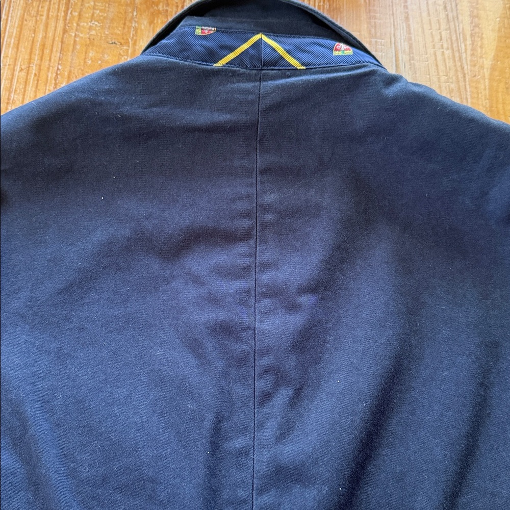 Polo by Ralph Lauren Navy Cotton Blazer - Picture 5 of 7